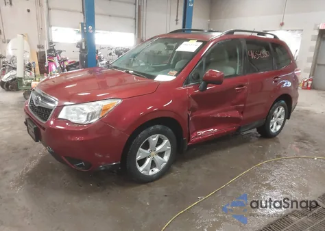 2014 Subaru Forester 2.5I Premium from USA, damaged, VIN JF2SJAEC9EH520593